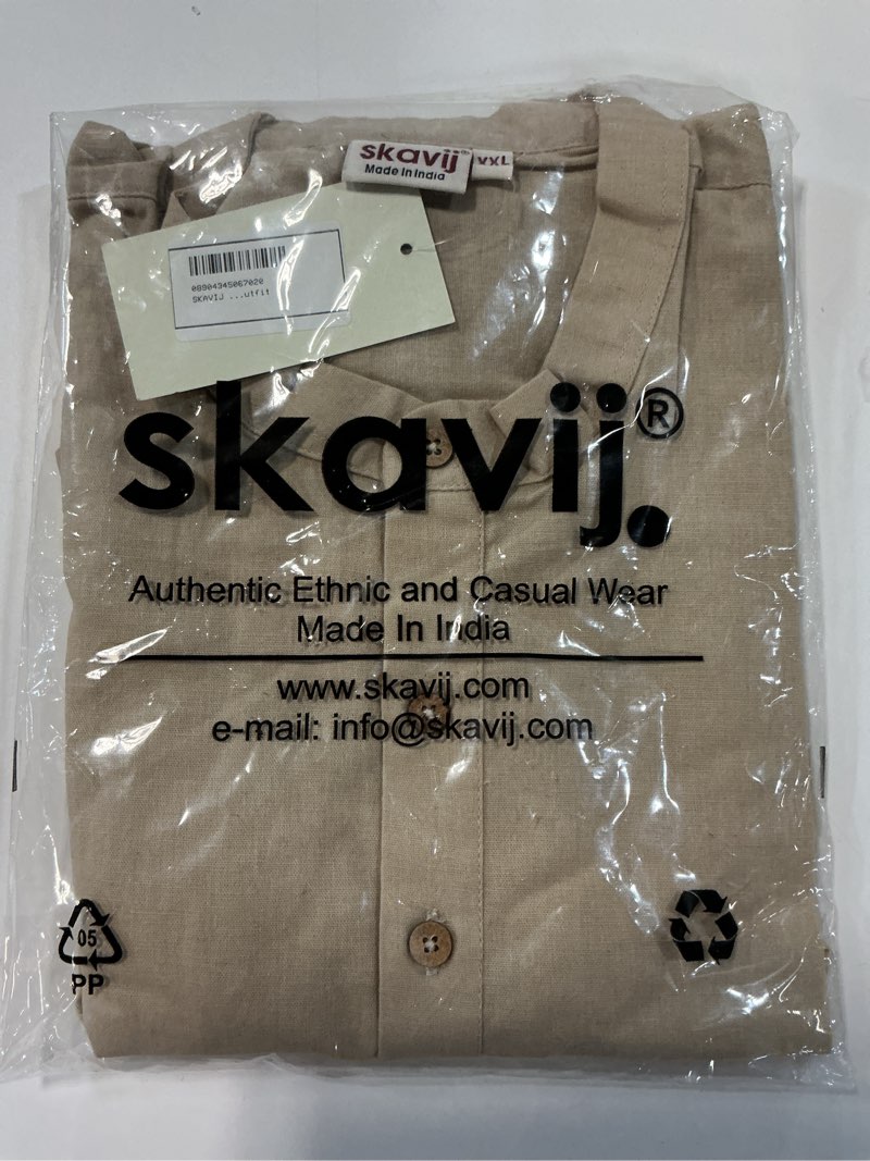 Condition photo showing New/Like New for blessume men long sleeve shirt waffle henley collar casual henley t-shirt medieval shirt. size xxl