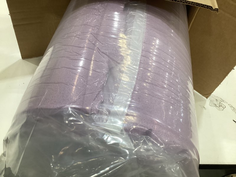 Condition photo showing Good Condition for muxhomo 2 inch 7-zone king mattress topper, egg crate foam mattress topper king size for back pain, lavender cooling gel infused bed pad, certipur-us and oeko-tex certification (76"×80") king 2 inch