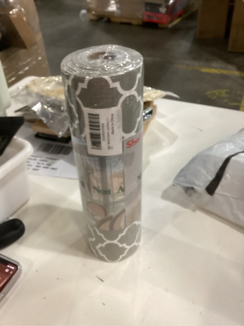 Condition photo showing New/Like New for moriah shelf liner non adhesive, kitchen drawer liner non slip waterproof thickened cabinet protector for bathroom dresser shelves pantry(marble,12'' x 30') 11"w x 354"l marble