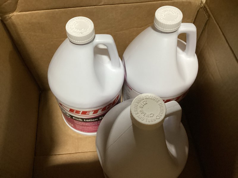 Condition photo showing Good Condition for betco winning hands pink lotion skin cleanser, 1 gallon, 3pack