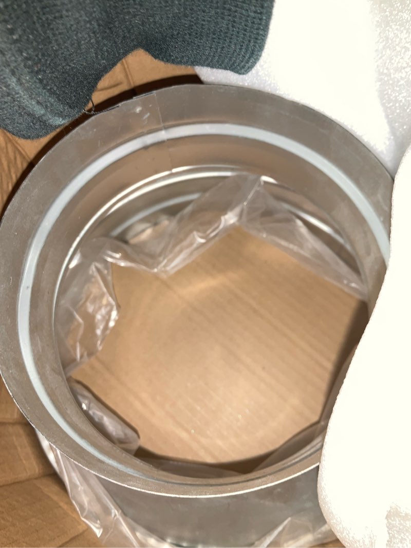 PATIKIL 10 Inch to 6 Inch Round Duct Reducer Increaser Connector, Galvanized Steel Adapter Pipe Fitt