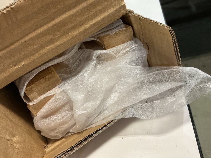 Condition photo showing Good Condition for Bamboo Clothes Rack with Storage Box, Portable Extra Large Garment Rack Clothing Rack, Foldable Wardrobe For Entryway and Bed Room (M)