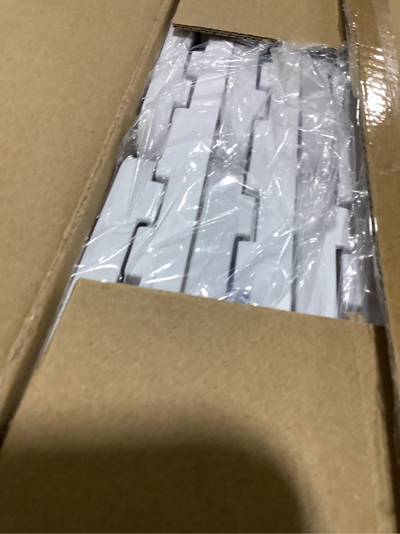 Condition photo showing Good Condition for yazi 5 Pack Stackable Closet Storage Box,Closet Shelf Organizer and Storage Plastic Drawer Storage,Wardrobe Organizer Closet Organizers Storage Box for Cupboard Kitchen, Office(5L) 5Packs Light Grey