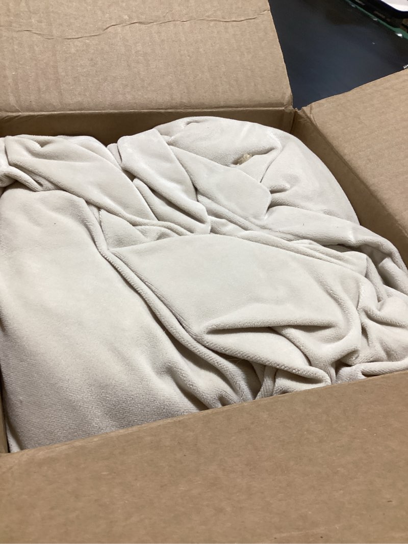 Condition photo showing Good Condition for znsayotx 2026 soft velvet sectional couch covers, luxury plush slipcovers with elastic bottom for l shape sectional sofa, 2 pcs pet friendly protector (3 seat couch + 2 seat chaise, beige) beige 3 seat sofa + 2 seat chaise