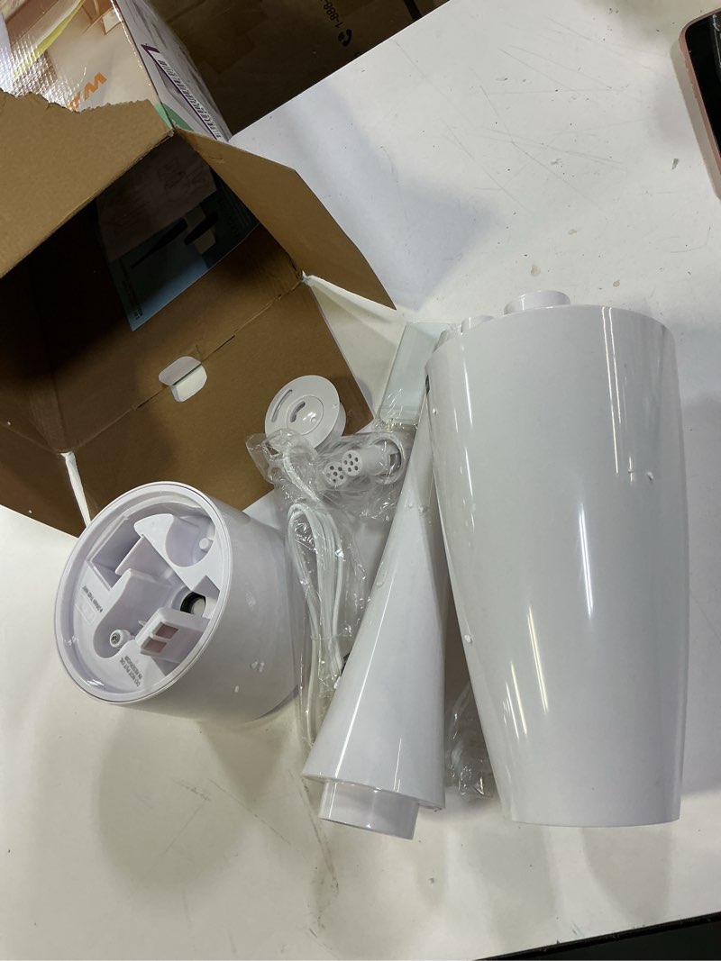 Condition photo showing Good Condition for Warm and Cool Mist Humidifier for Home/Bedroom with Remote Control 2.3L Smart Air Humidifier for Desk/Office/Bedroom 25dB Whisper Quiet with Auto Shut off White