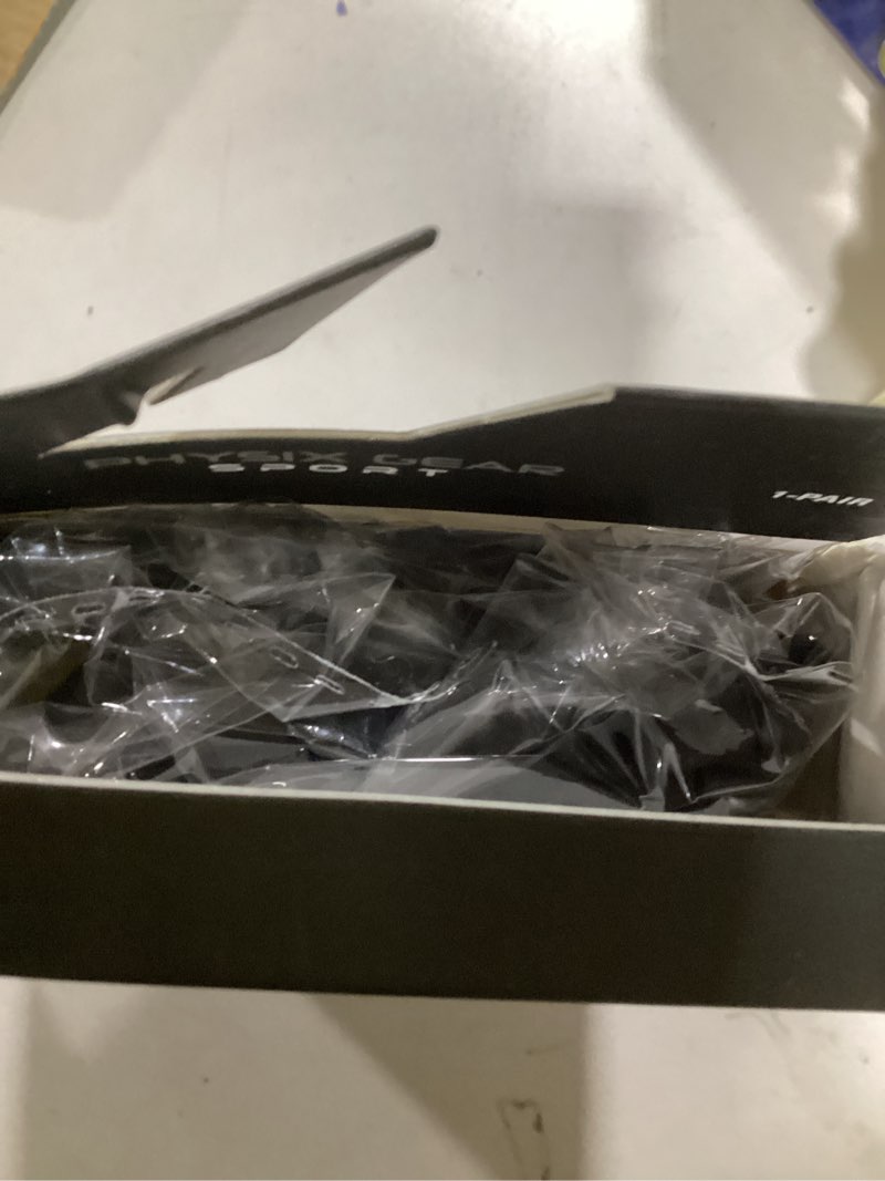 Condition photo showing Good Condition for physix gear compression socks 20-30 mmhg - men & women - running, nurses, shin splints, flight, travel black l/xl