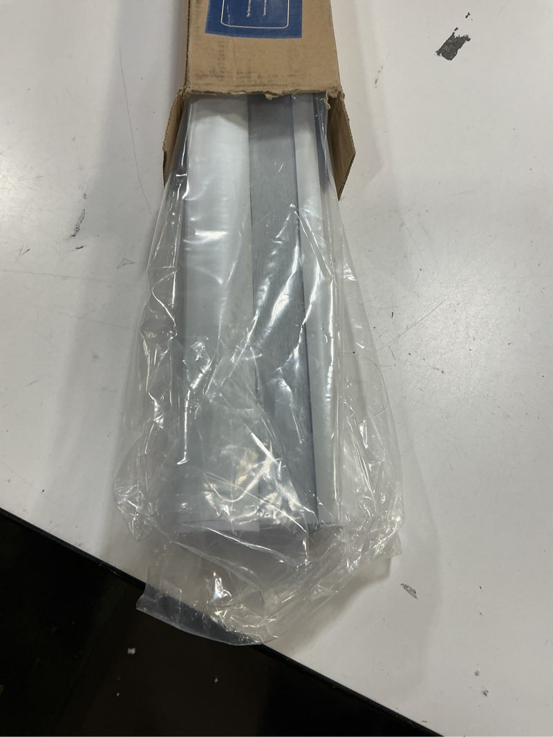 Condition photo showing Good Condition for Joydeco No Tools No Drill Window Blinds for Indoor Windows, Blackout Shades Cellular Shades Cordless, No Drill Blinds for Windows, Window Shades for Home, Bedrooms, Doors (White, 15" W x 36" H) White - No Drill Design 15"W x 36"H