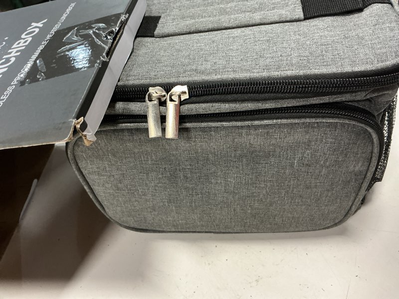 Condition photo showing Good Condition for vabaso cordless electric lunch box for adults, app control heated lunch box with detachable battery, 1.2l self heating lunch box with timer, memory & auto keep warm for work travel outdoor black