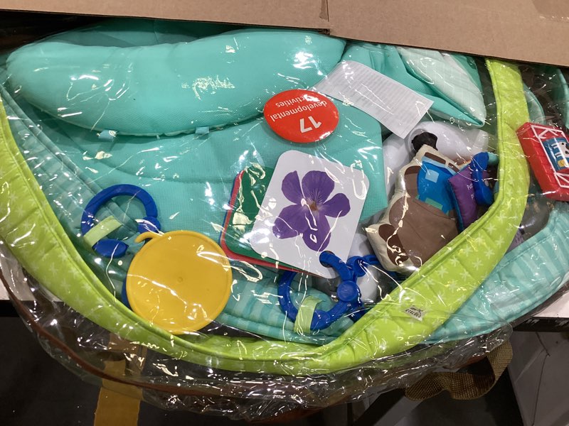 Condition photo showing Good Condition for baby einstein farm explorers 4-in-1 kickin’ tunes musical meadow music & language discovery gym, ages 0 months and up farm explorers musical meadow