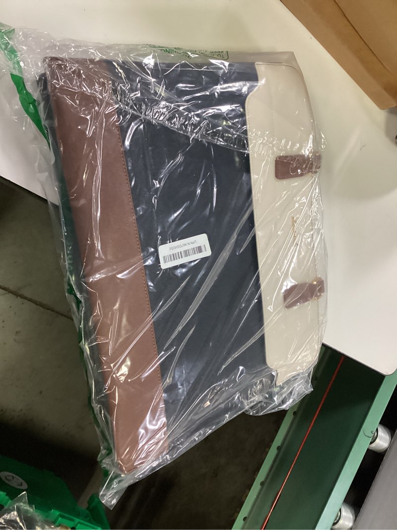 Condition photo showing As Is for LOVEVOOK Laptop Tote Bag for Women,Leather Work Bag, Waterproof Business Teacher Bag,Large Computer Handbag Purse Briefcase,Office Gifts for Women