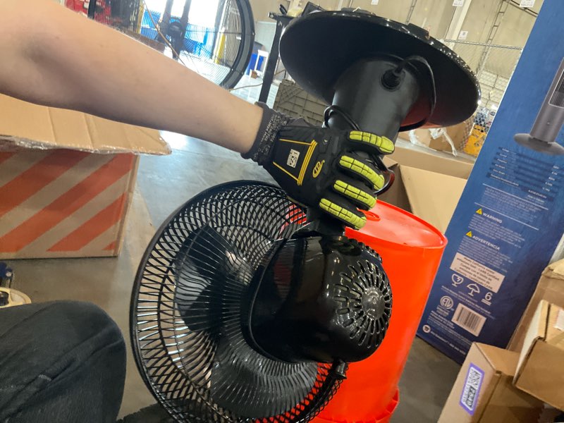 Condition photo showing As Is for fan