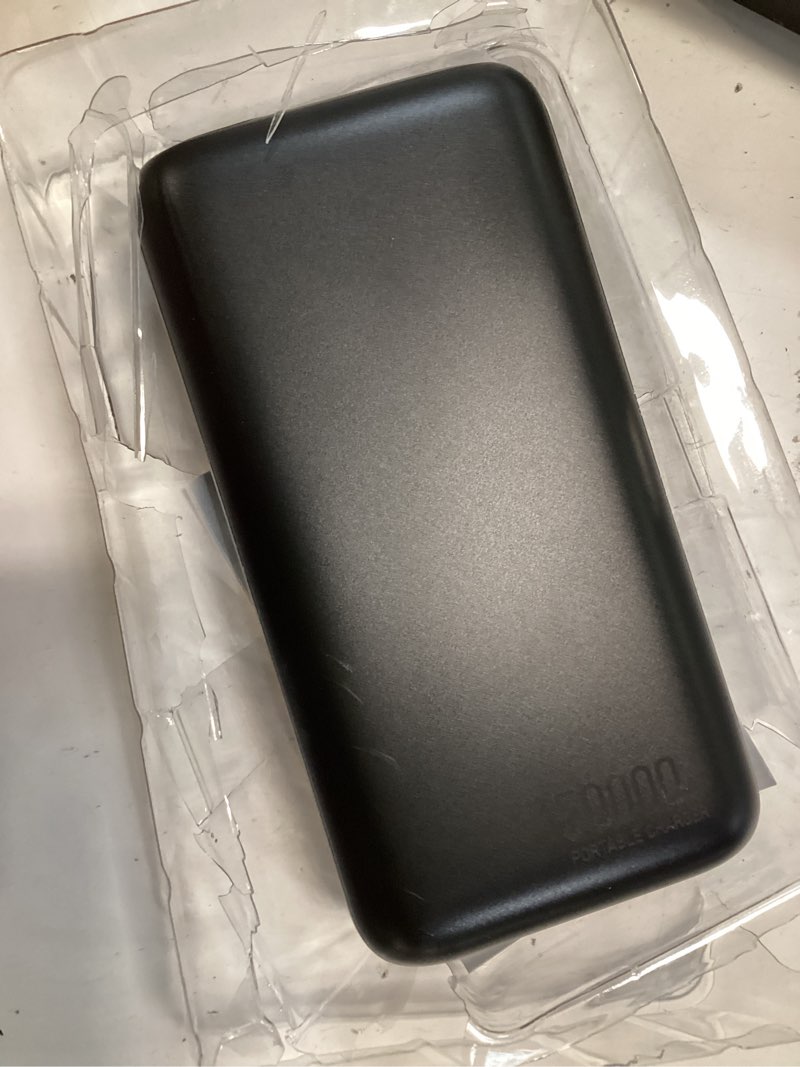 Condition photo showing Good Condition for portable charger 50000mah power bank - 22.5w fast charging external battery pack,usb-c portable phone charger for iphone 17/16/15/14/13 pro android samsung, for travel camping essential space black