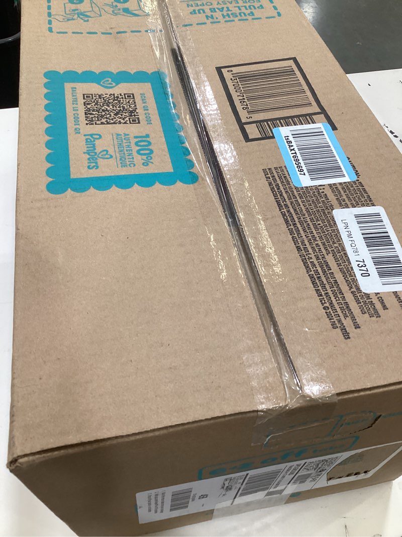 Condition photo showing New/Like New for pampers diapers - cruisers 360 - size 6, 104 count, babyproof up to 100% leakproof pull-on diaper size 6 104