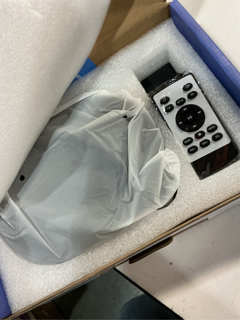 Condition photo showing Good Condition for cd player portable, feleman upgraded 2 in 1 portable cd player & bluetooth speaker, rechargeable boombox cd player for car/home with remote control black