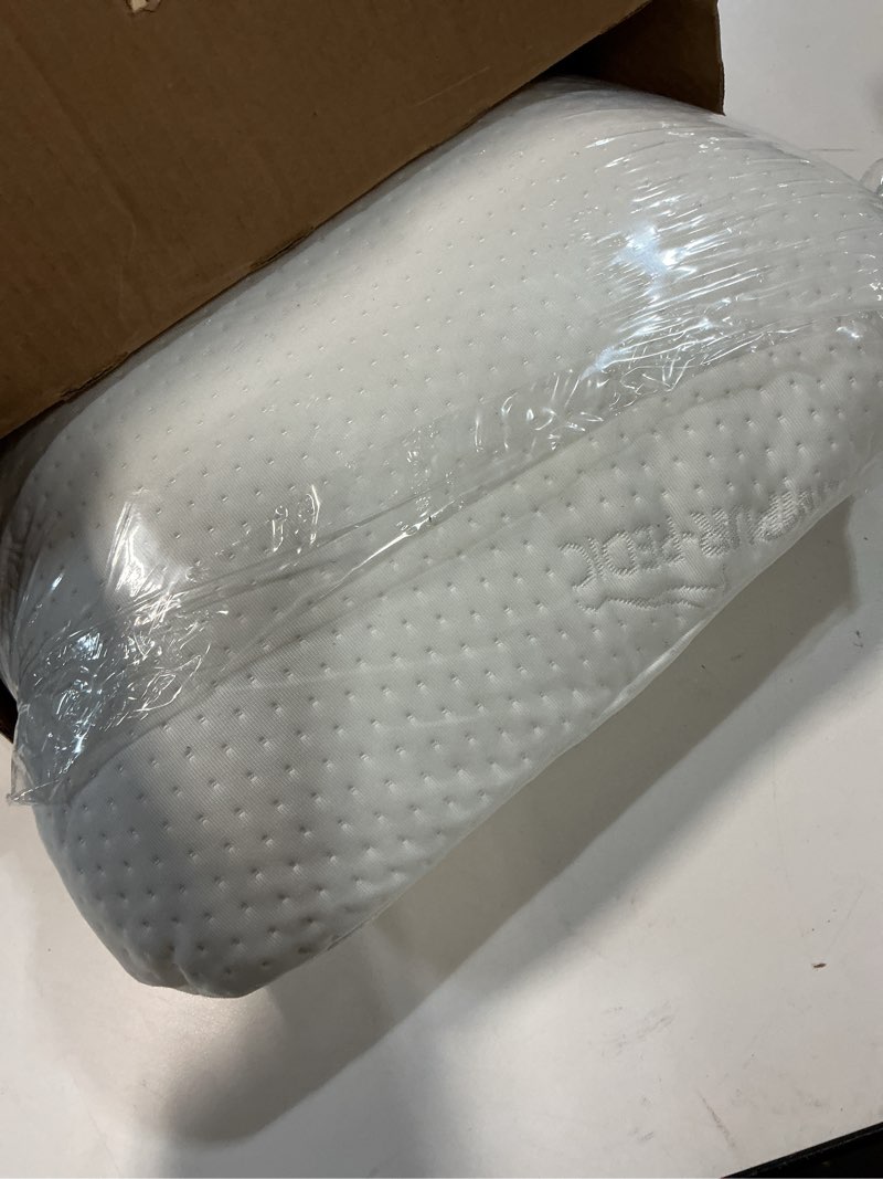 Condition photo showing Good Condition for tempur-pedic memory foam symphony pillow luxury soft feel, standard, white