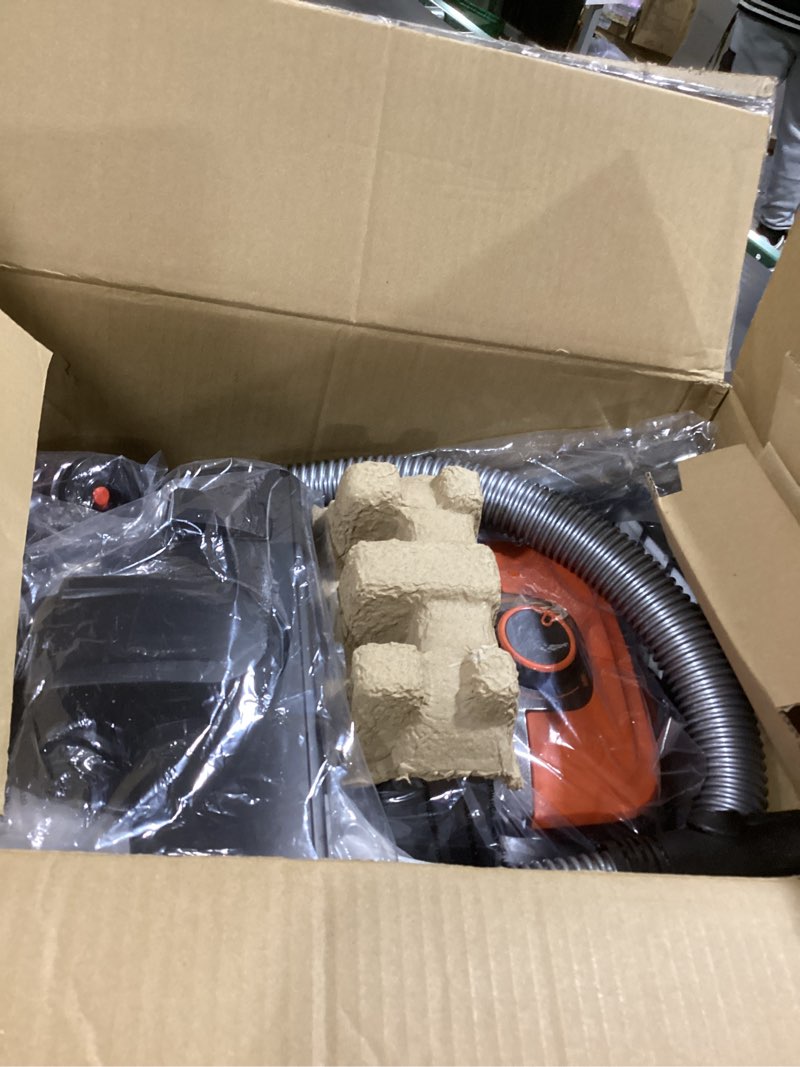 Condition photo showing Good Condition for Aspiron Canister Vacuum, Upgraded 1600W Bagless Canister Vacuum Cleaner, Auto Cord Rewind, H13 HEPA Filter, 4Qt Large Capacity, 5 Tools for Hard Floors, Carpet, Pet, Upholstery, Tiles, Tangerine