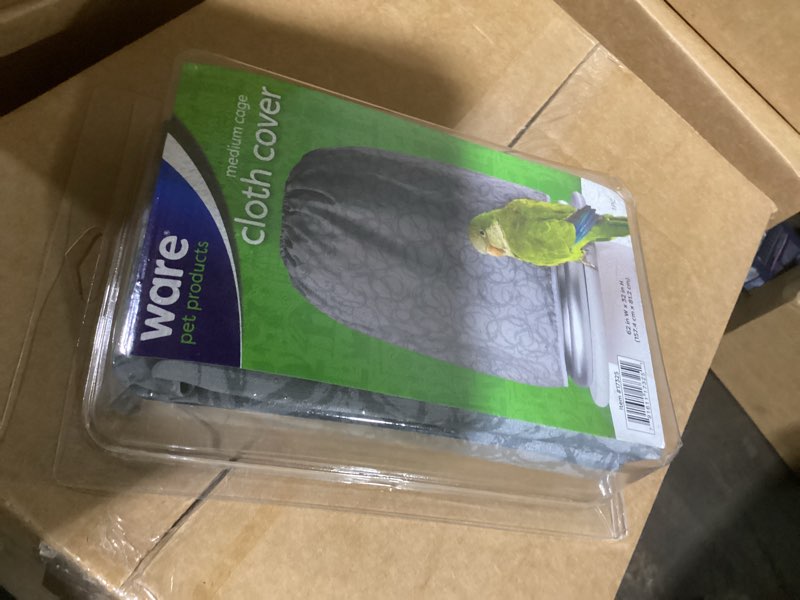 Condition photo showing item condition for Ware Manufacturing Medium Bird Cage Cover - 62" x 32"