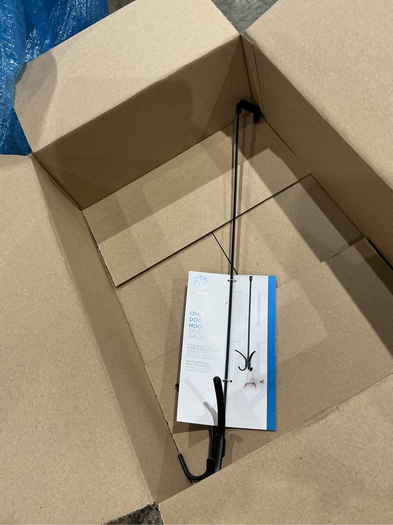Condition photo showing Good Condition for interdesign axis easy reach 24\" quad hook, over the door towel holder or coat rack for bathroom, bedroom, office closet storage, 4.7\" x 3.8\" x 24\", bronze bronze pack of 1