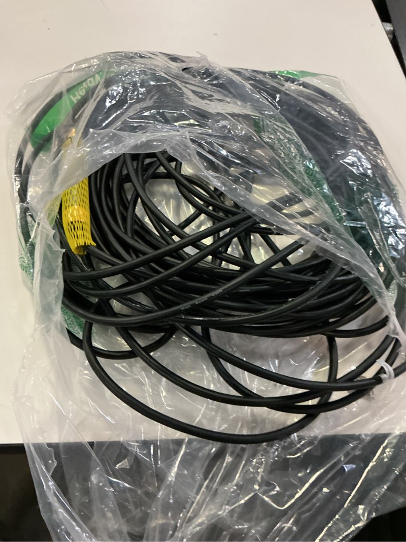 Condition photo showing As Is for Postta HDMI Cable(50 Feet Red) HDMI 2.0V Support 4K 2160P,1080P,3D,Audio Return and Ethernet - 1 Pack