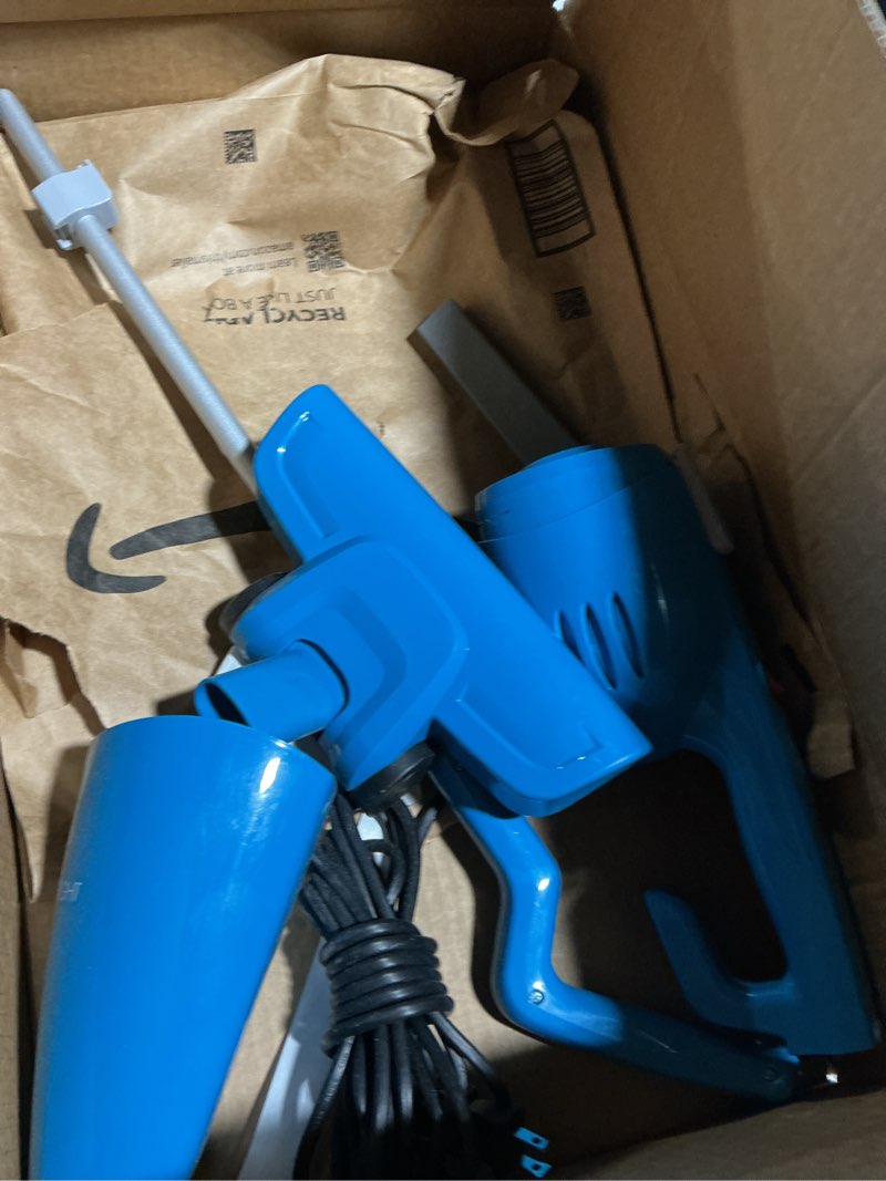 Condition photo showing As Is for Bissell Featherweight Stick Lightweight Bagless Vacuum with Crevice Tool, 2033, One Size Fits All, Blue