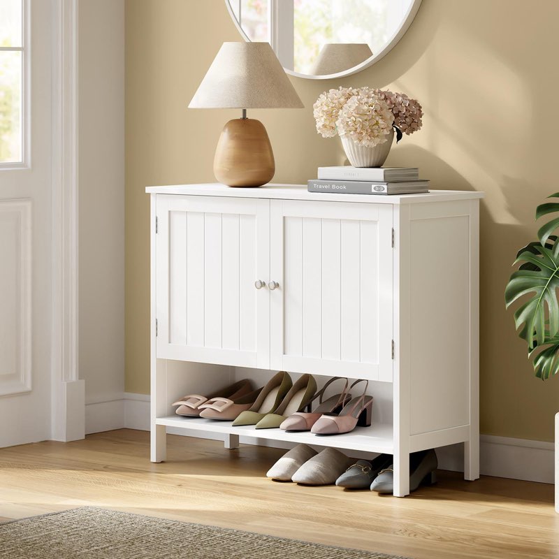 Ailen 12 Pair Shoe Storage Cabinet 31.5'' W