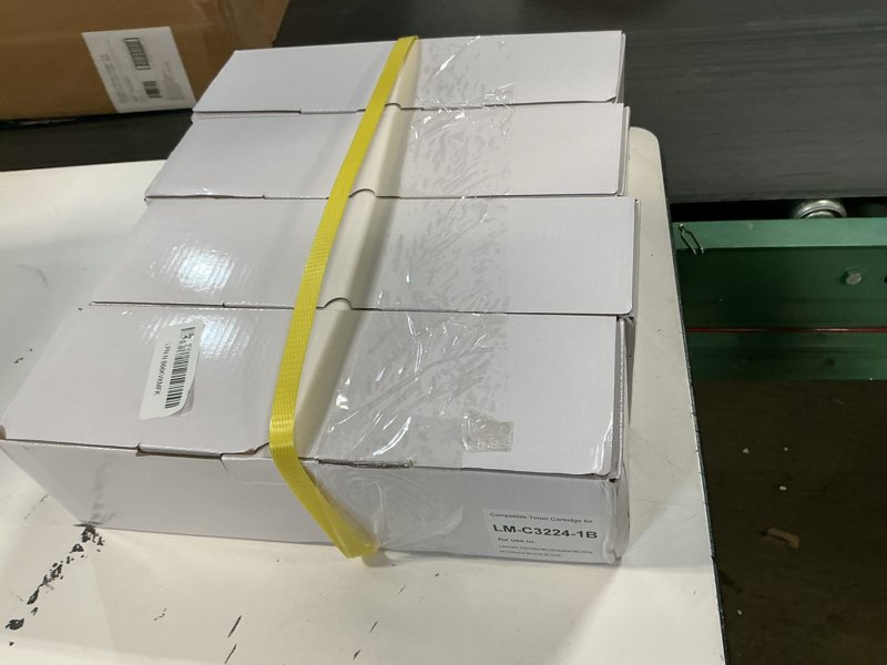 Condition photo showing Good Condition for c3224 c3210 toner cartridges [with chip] replacement for lexmark c3210k0 c3210c0 c3210m0 c3210y0 toner cartridge for c3224 mc3426 mc3326 c3326 c3426 mc3224 printer ink 4-pack black cyan magenta yellow