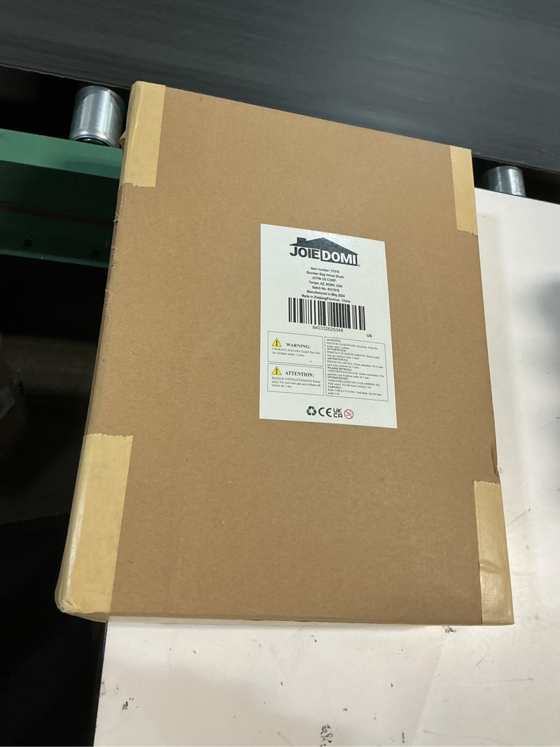 Condition photo showing New/Like New for JOIEDOMI Kids Sleeping Bag 4 5 6 Year Old Girl Gifts Toddler Nap Mat with Pillow & Blanket 60" x 39" for Kids Ages 3+ Soft Plush Sleeping Mat for Preschool and Boys Girls Blue Shark