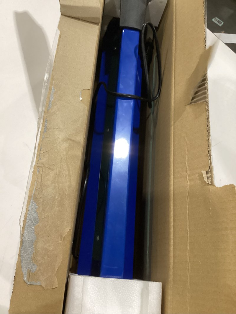 impulse sealer 16 inch heat sealer for plastic bags, metal plastic bag sealer heat seal, mylar bag sealer, manual poly bag hot seal sealing machine with 4 repair kit(2 cutting lines included) blue 16\"-3mm 16inch-3mm sealing width blue, incomplete