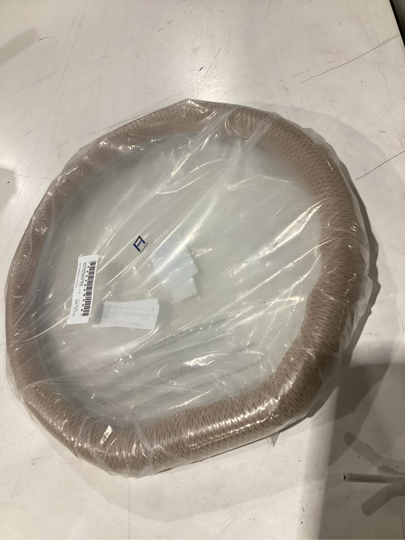Condition photo showing New/Like New for steering wheel cover/front steering wheel accessories for car vehicle/durable d shape ice silk / 1 pcs beige