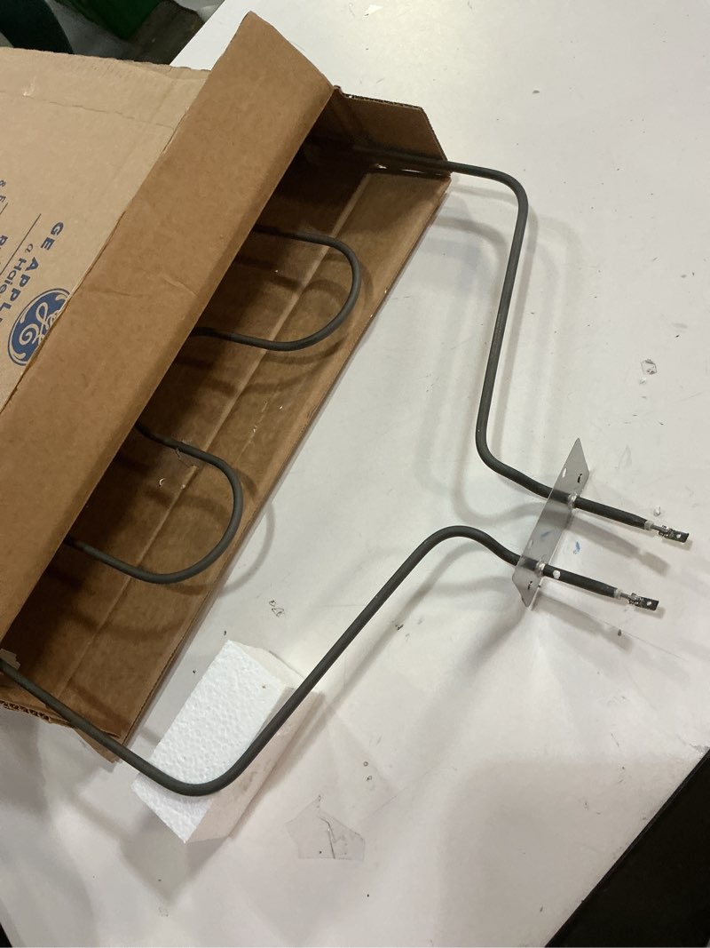 Condition photo showing As Is for ge wb44t10018 genuine oem bake element for ge electric ovens