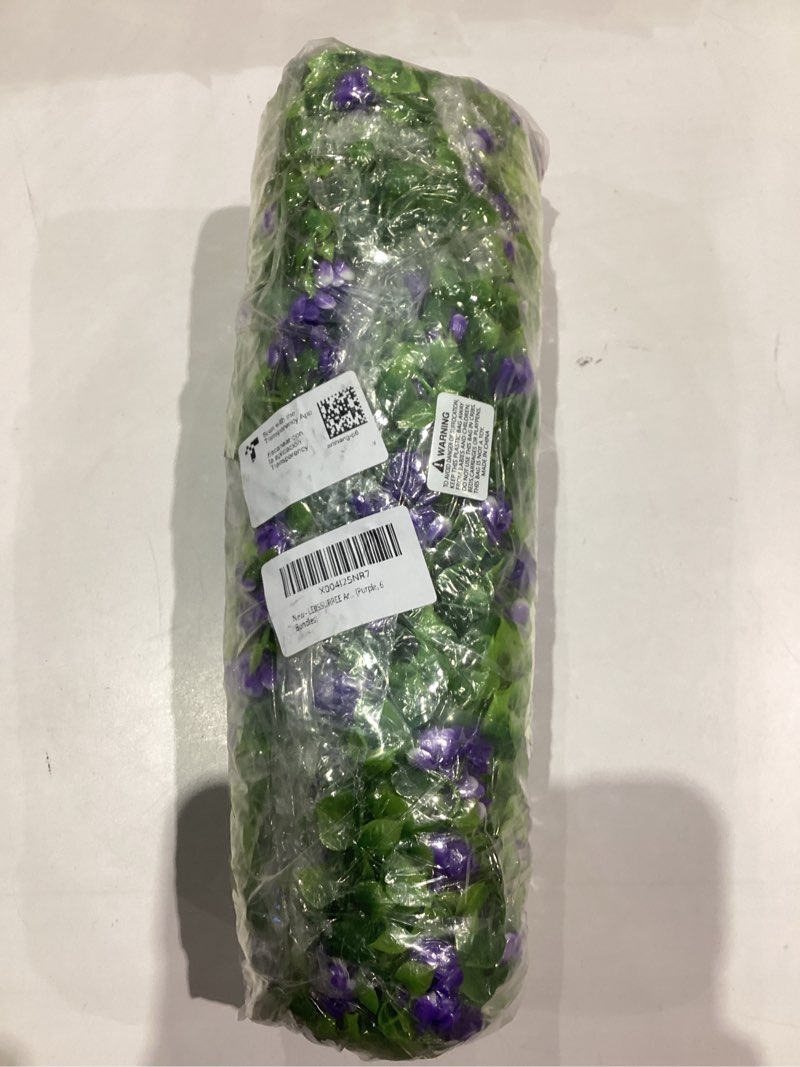 Condition photo showing New/Like New for Artificial Hanging Flowers Outdoor UV Resistant Fake Plastic Plants Indoor Outside Garden Porch Window Box Halloween Farmhouse Festive Shrub Decor (Black White, 4 Bundles) Black White 4 Bundles