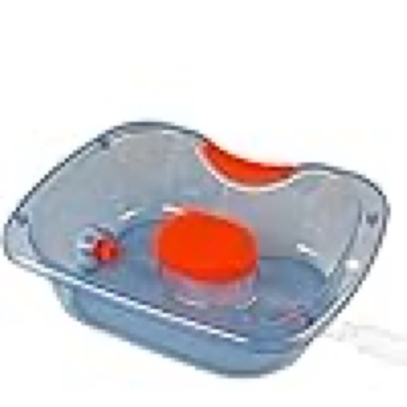 hair washing basin for bedridden, portable shampoo bowl, basin at home for the elderly, hair cuts and coloring for the elderly, disabled, bedridden and handicapped, blue