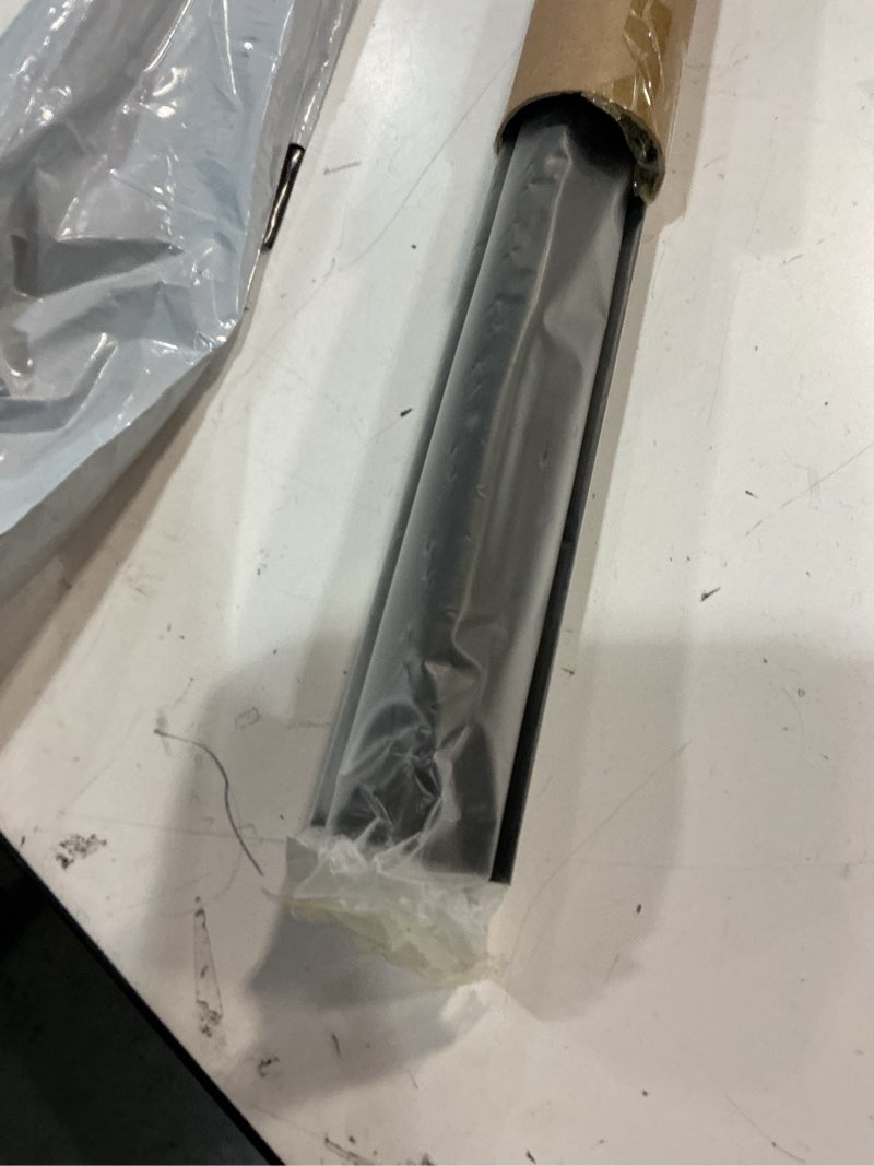 Condition photo showing New/Like New for uxcell Clear Rigid Acrylic Pipe, 46mm(1.81") ID x 50mm(1.97") OD 20" Round Polycarbonate Tube Plastic Tubing with Rubber Caps for Plumbing, Lighting, Aquarium, DIY Projects 46mm ID x 50mm OD 20"