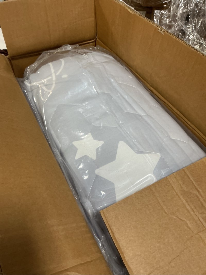 Condition photo showing Good Condition for Baby playpen, 79"x71"Baby Playpen with Mat Indoor?Outdoor Playpen for Babies and Toddlers with Breathable Play Pen with Ocean Balls Hanging Pocket Basketball Hoop and Football Goal 79"X71"with Mat