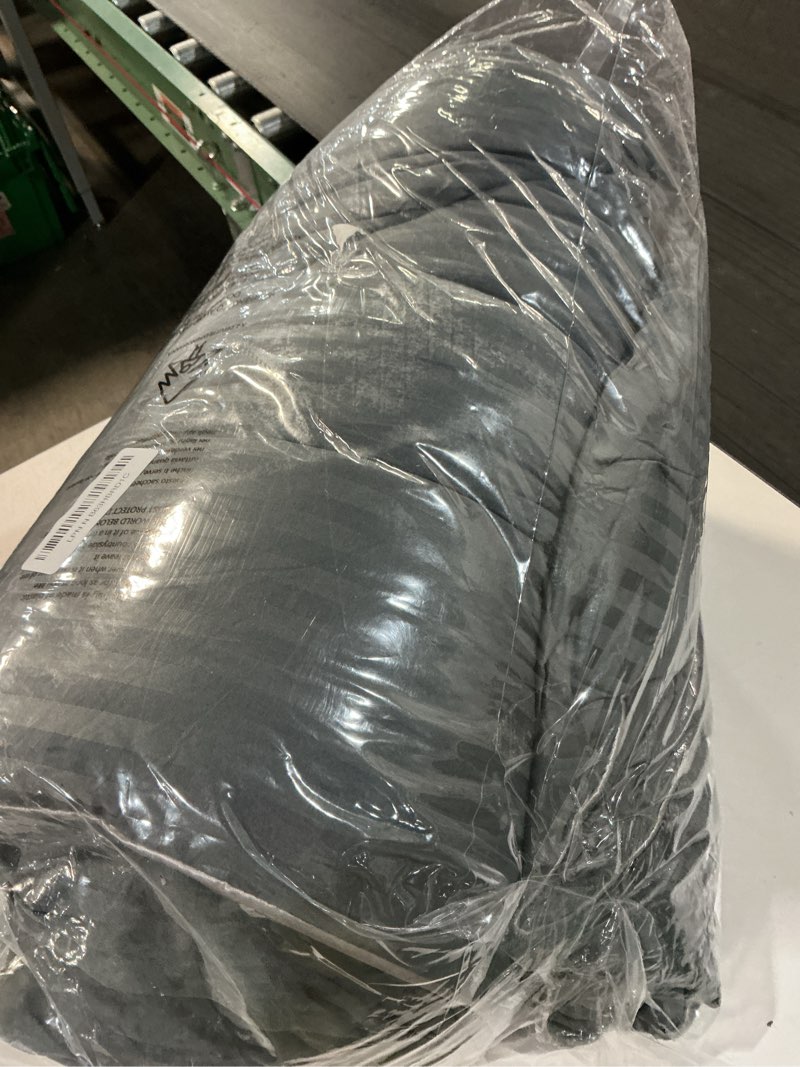 Condition photo showing Good Condition for bedlore queen mattress topper, thick pillow top pad for back pain relief, cooling soft mattress cover with deep pockets 6-18 inch gray queen