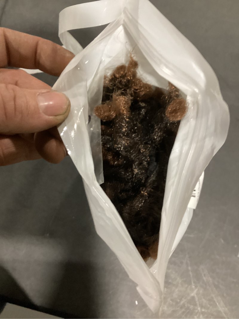 Condition photo showing Good Condition for becus dreadlock wig for men – short faux locs braided wigs, glueless synthetic curly dreads wig for black men, brown hair wigs for daily wear, halloween & party w 9'' brown