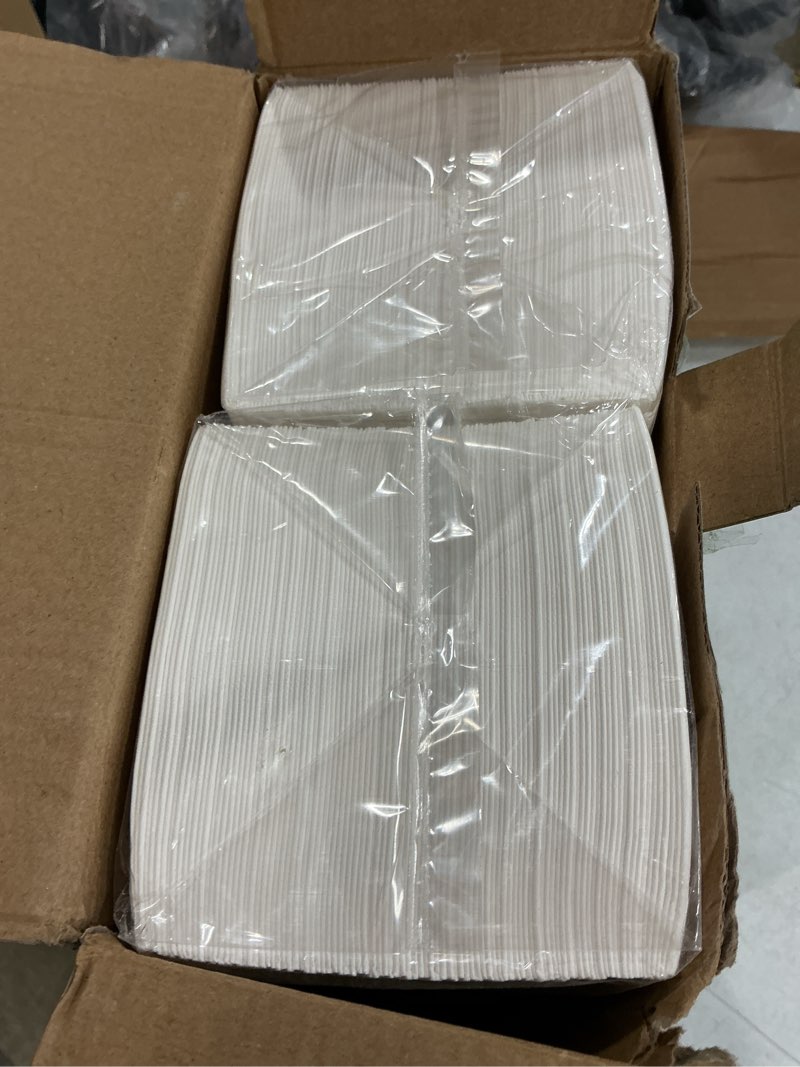 Condition photo showing New/Like New for vplus 400 pack premium quality guest towels disposable dinner napkins soft, absorbent, party napkins for dinners or catering events?and everyday use (white, 400) white 400 count (pack of 1)