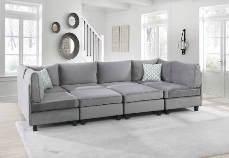 (Incomplete) sofa grey lWXJ04-W1359P183644