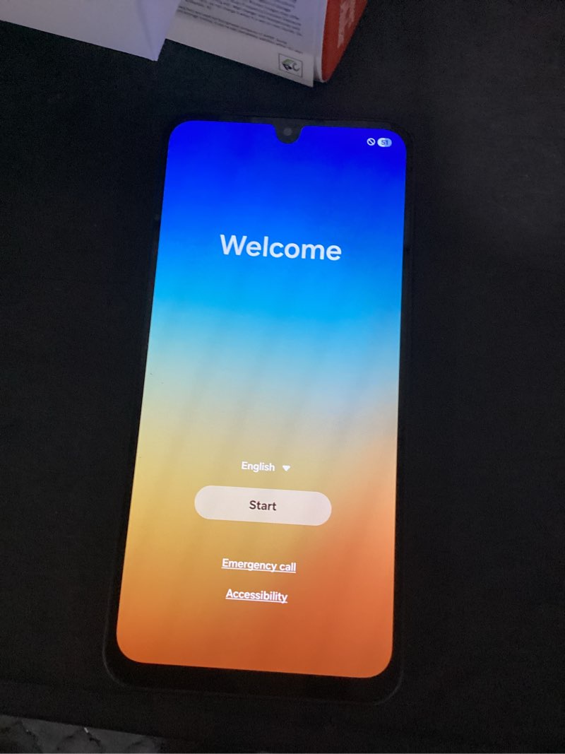 Condition photo showing New/Like New for working verified consumer cellular samsung a17 5g  128gb
