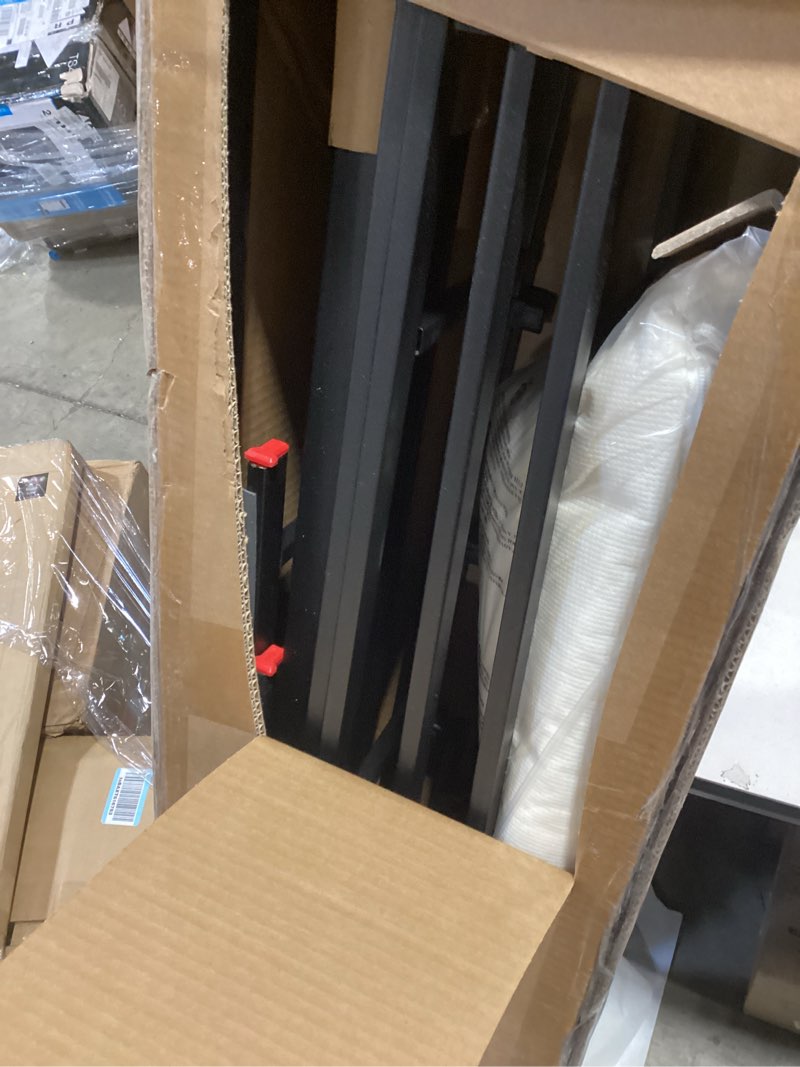 Condition photo showing Good Condition for Amazon Basics Smart Box Spring Bed Base, 9-Inch Height Mattress Foundation, Tool-Free Easy Assembly, Queen, 79"L x 59.5"W x 9"H, White