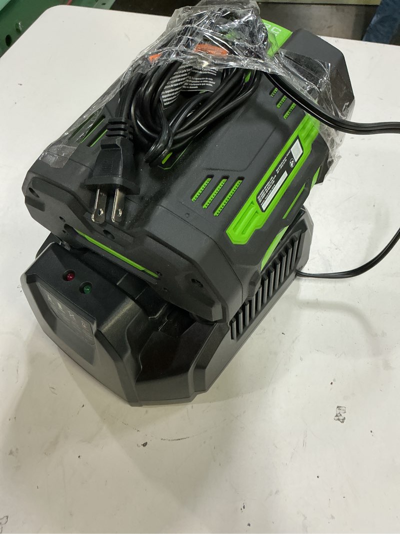 Condition photo showing As Is for ego power+ battery and charger kit ba1400 56v 2.5ah lithium-ion battery set