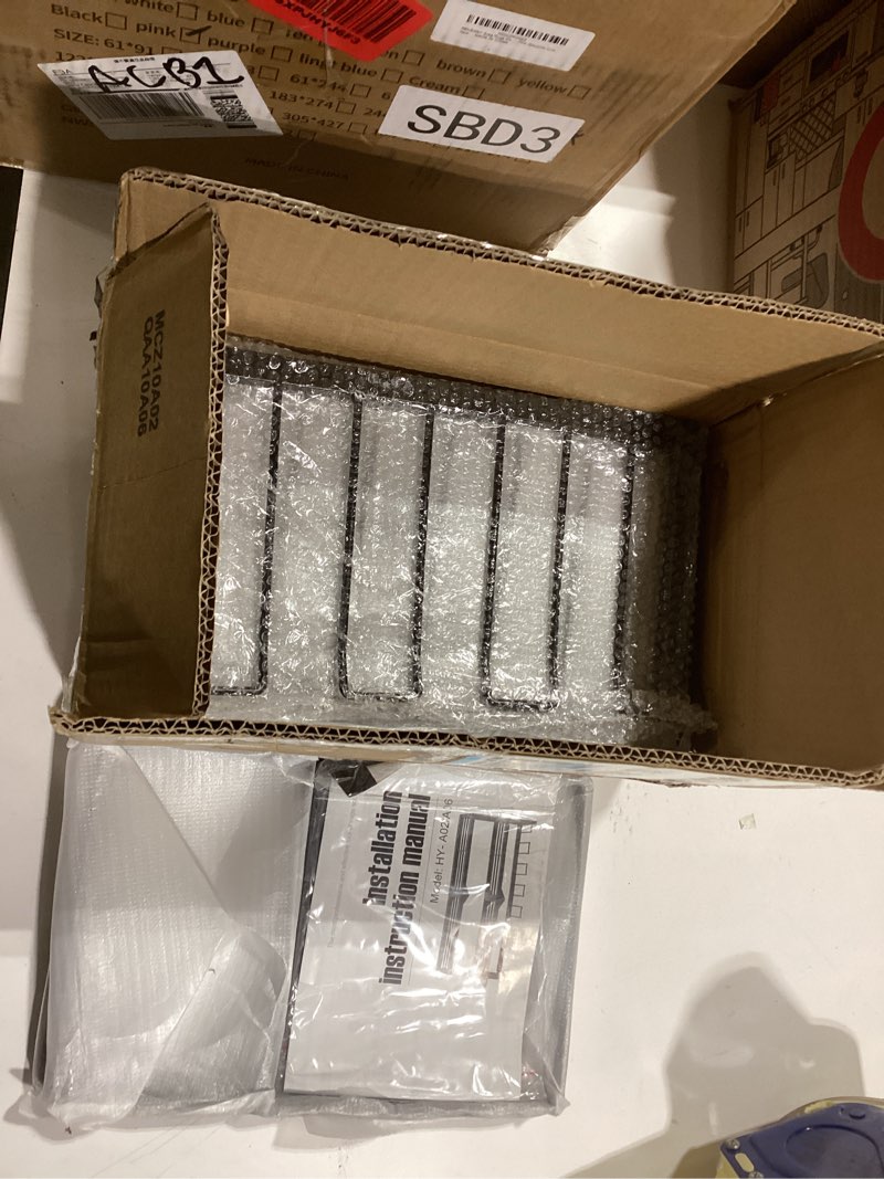 Condition photo showing New/Like New for Power Tool Organizer for Tool Storage, Drill Holder Wall Mount with Screwdriver Organizer, Tool Holder for Garage Wall Organization, Heavy Duty Metal Tool Shelf with Battery Holder 3 shelves 7 slots