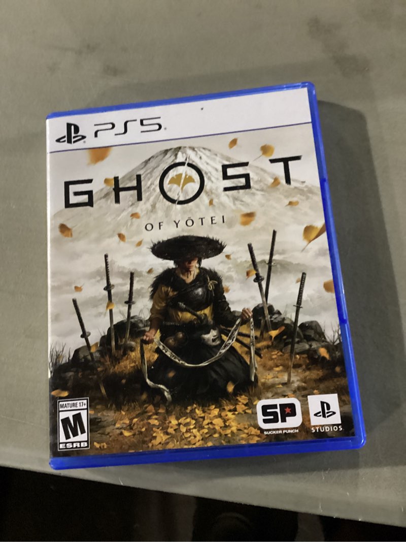 Condition photo showing New/Like New for Ghost of Y?tei PS5