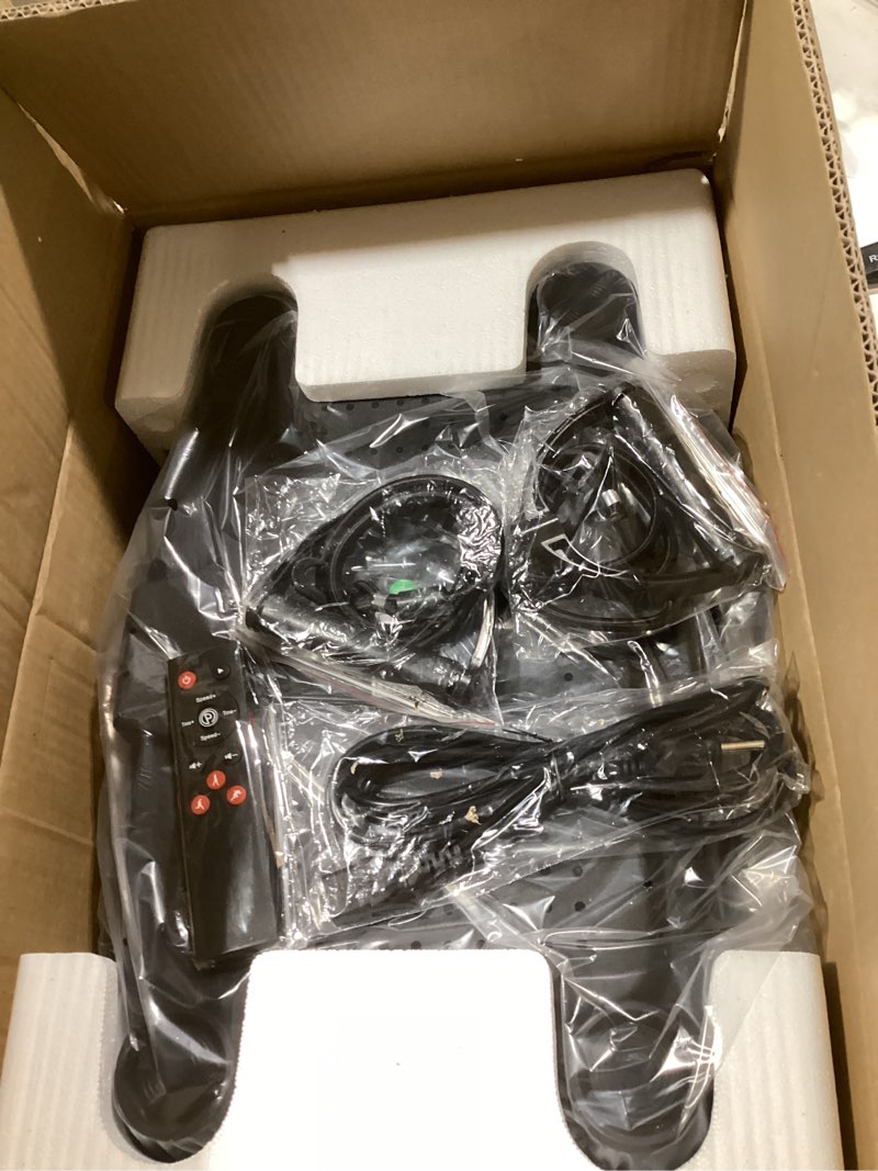 Condition photo showing New/Like New for Vibration Plate Exercise Machine Weight Loss, Full Body Workout Vibration Plate Lymphatic Drainage, 199 Adjustable Speeds Power Shaping Vibrating Plate 450 Lbs Capacity Fitness Platform Black