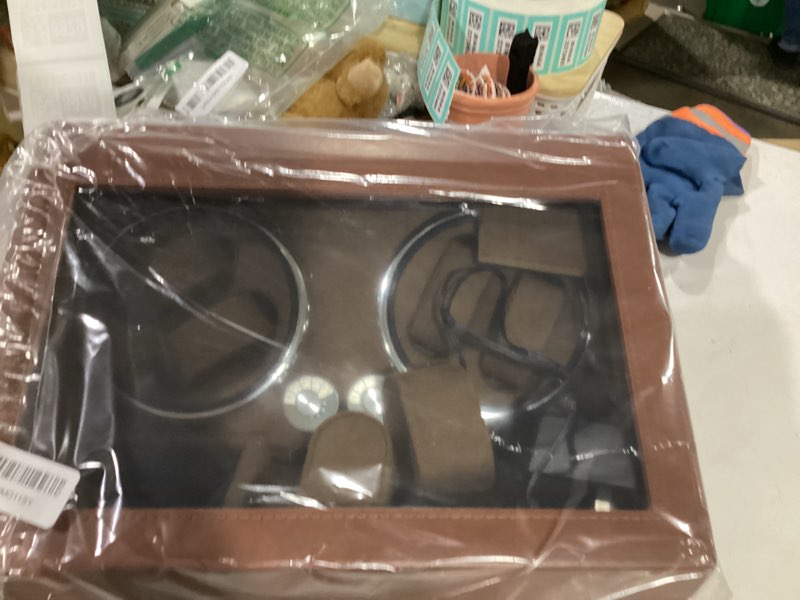 Condition photo showing Good Condition for anwbroad watch winder for automatic watches 4+6 watch rotator and storages with super quiet motor led backlight automatic watch winder watch turner 4 rotating modes ujww002t