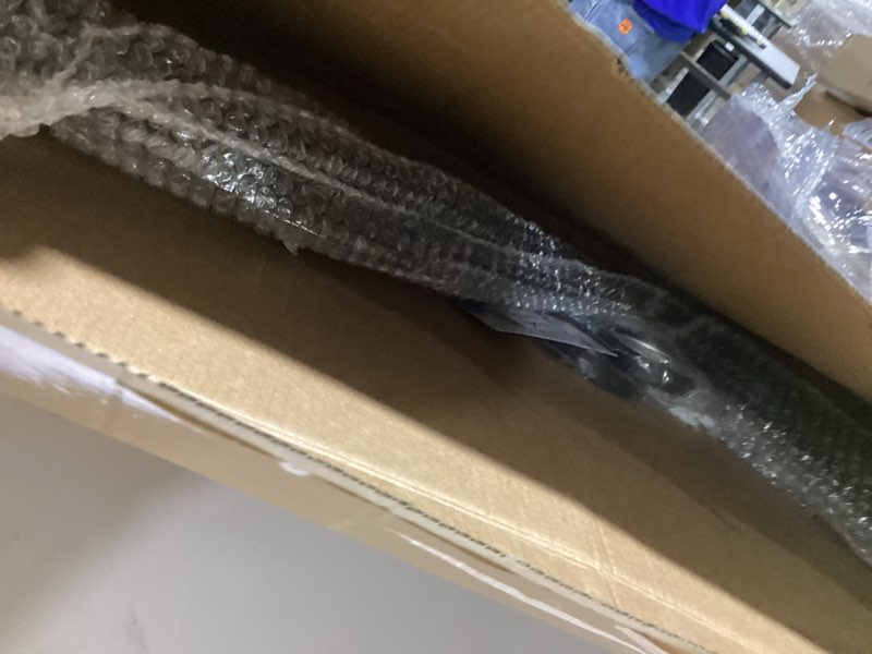 Condition photo showing Good Condition for Matte Black Angled Grab Bar 16x24 Inch, iHansee Bathroom Safety Bar w/Anti-Slip Knurled Grip, Wall Mount L Shaped Shower Handle for Elderly Senior Handicap, Toilet Bathtub Balance Support Handrail Black 16x24 Inch