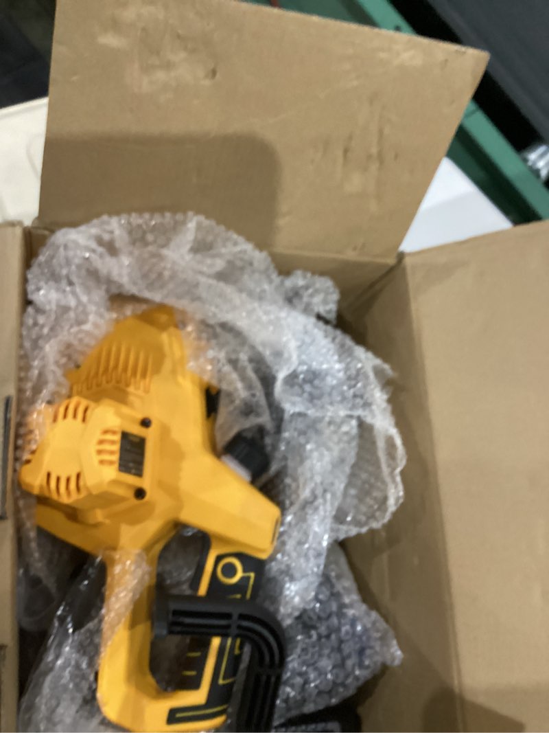 Condition photo showing Good Condition for brushless electric cordless chainsaw - 12" & 16" dual guide plate 21v electric chain saw with 2 x 4.0ah batteries & auto oiler & oil output control switch for wood tree pruning cutting 12+16 inch