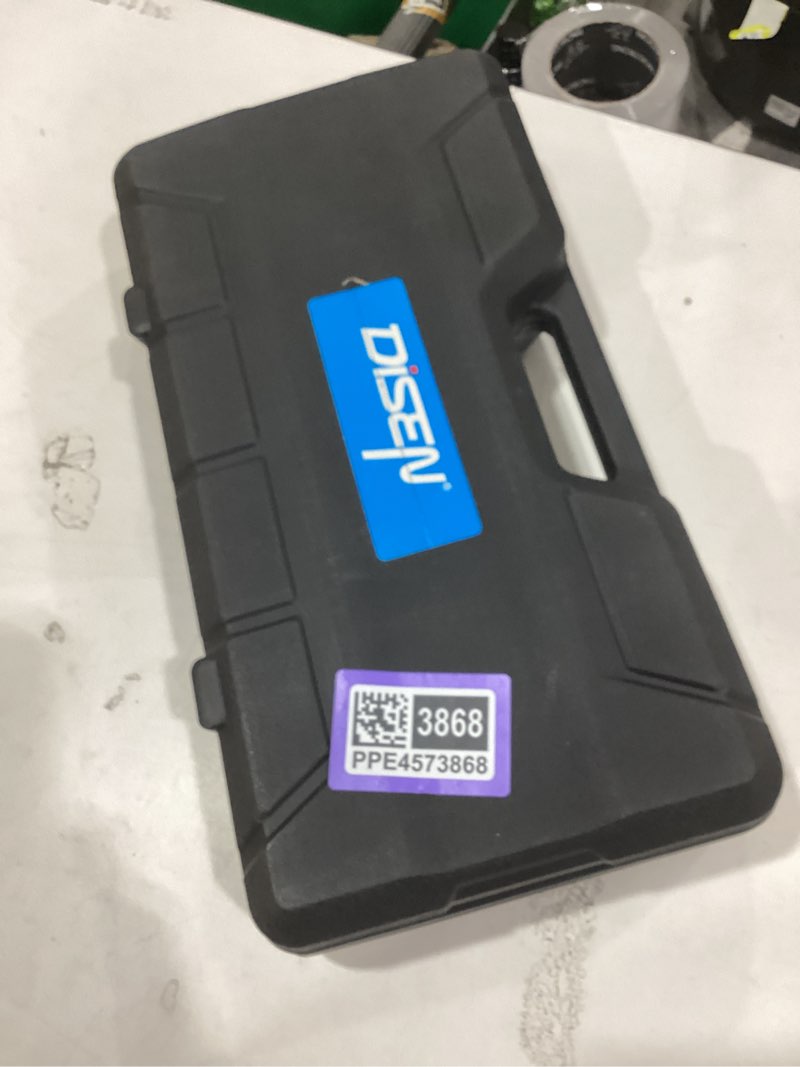 Condition photo showing New/Like New for DISEN Hydraulic Copper Pipe Tube Fittings Crimping Tool with Copper Cutter, PEX Tubing Cutter and Copper Ring Removal Tool, Hydraulic Driven Press Tool with 8 Dies for Copper Pipe or PEX Pipe Crimp