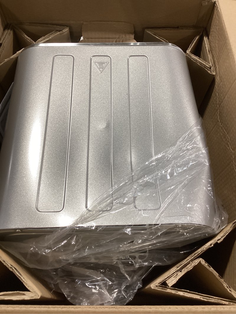 Condition photo showing Good Condition for Cuisinart Compact Air Fryer Toaster Oven, Stainless Steel Fryer with 6-in-1 Functions, Adjustable Temperature, Includes Oven Rack, Baking Pan and Air Fry Basket, TOA-26 Compact Air Fryer Oven Stainless Steel