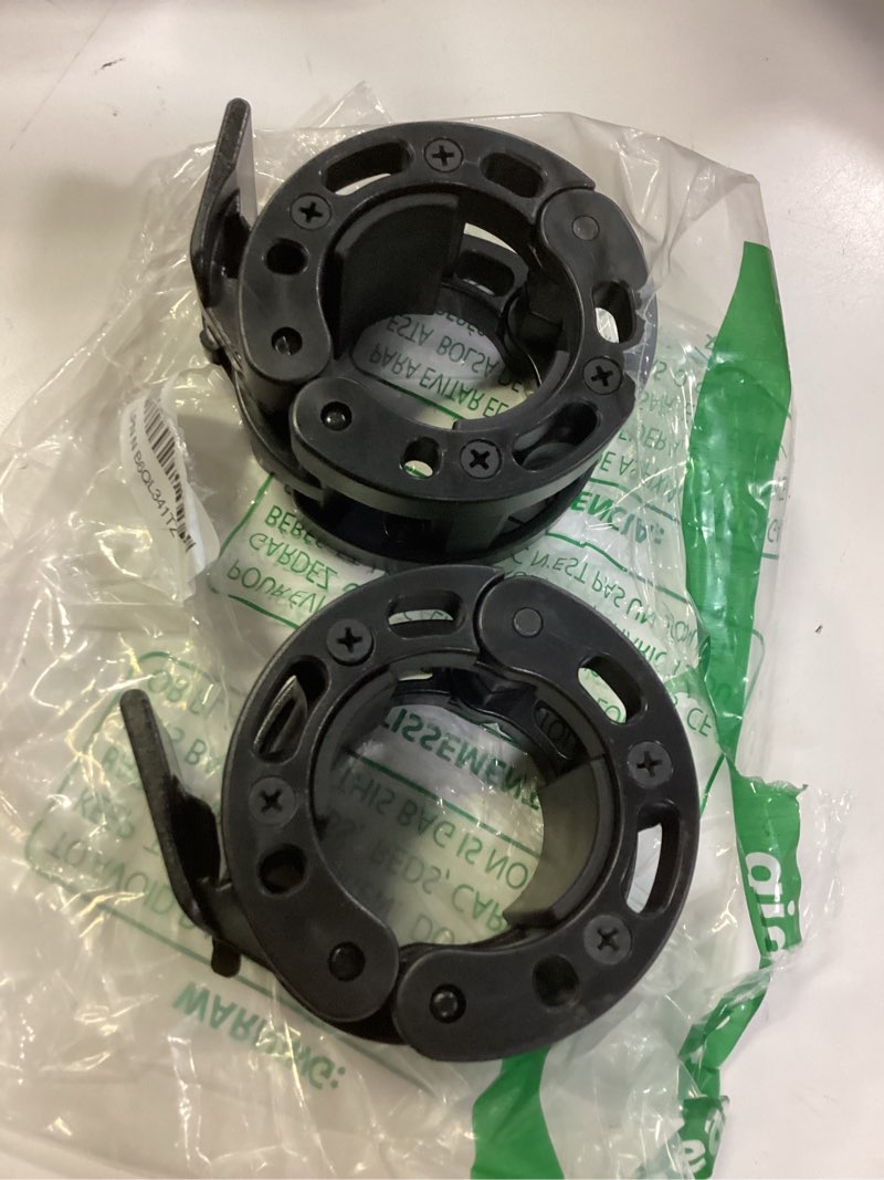 Condition photo showing Good Condition for clout fitness olympic barbell clamps collars quick release pair of locking weight clips fit 2 inch barbell for weightlifting classic quick release black matte